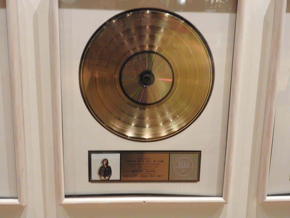 Country Music Hall of Fame gold