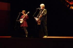 Kelly & Kris Kristofferson gig Belfast 2012