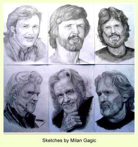 Kris Kristofferson sketches