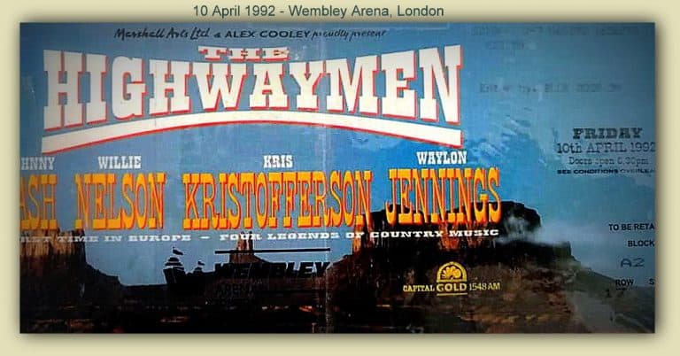 Highwaymen Wembley 1992