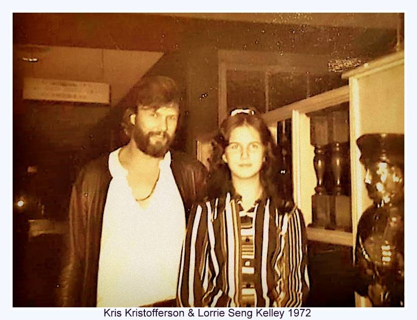 Kristofferson 1972 with Lorrie