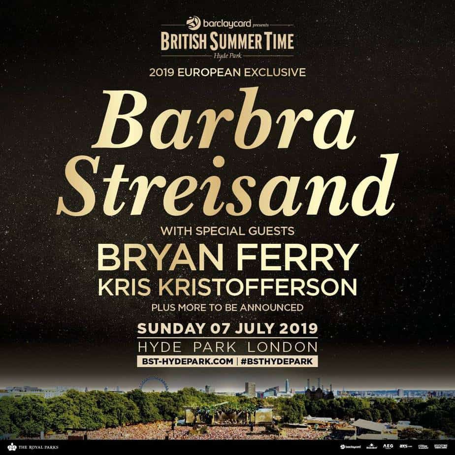 Barbra and Kris back on stage 2019