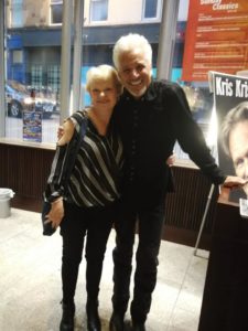 Sue Verrall with Scott Joss